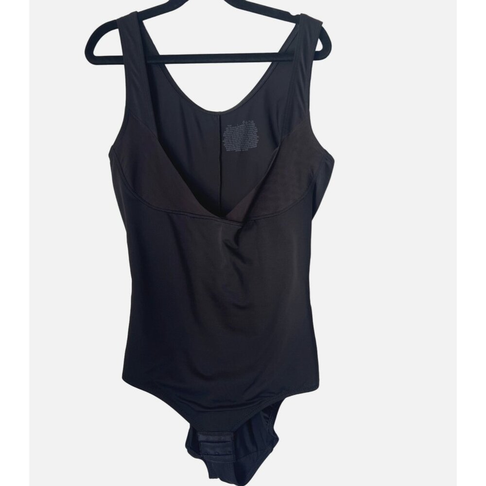 Black Bodysuit  Shapewear Faja Size Large